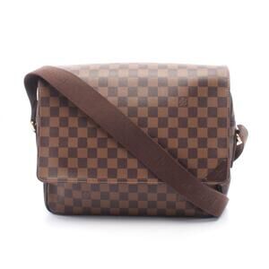LOUIS VUITTON Brown Damier Leather Shoulder Bag